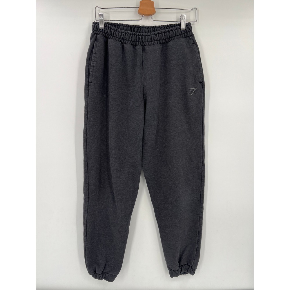 Gymshark Small Rest Day Sweatpants Charcoal Relaxed‎ Fit Fleece Joggers B2A7Q